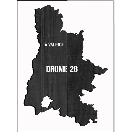 CARTE DE LA DROME 26