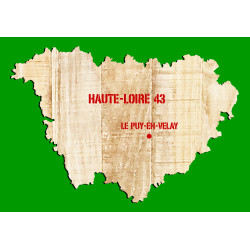 43 CARTE DE LA HAUTE LOIRE 43